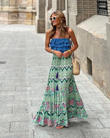 Fall Print A-Line Loose Dress | Perfect for Fall
