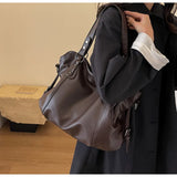 Large Soft Leather Tote Bag | Removable Shoulder Strap