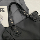 Women's Large Vegan Leather Tote Bag