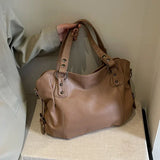 Women's Large Vegan Leather Tote Bag