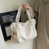 Large Soft Leather Tote Bag | Removable Shoulder Strap