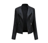 Women's Genuine Lambskin Leather Jacket | Concealed Zipper