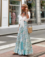 Fall Print A-Line Loose Dress | Perfect for Fall