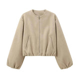 Leichte Bomberjacke Damen - Cecile LavelleRot