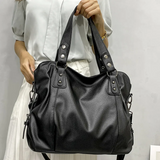 Women's Large Vegan Leather Tote Bag