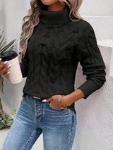 Women's Turtleneck Sweater | Tailored Fit