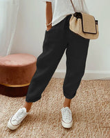 Casual and stylish linen sweatpants