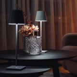 Waterproof LED table lamp with Alexa: minimalistic design and voice control