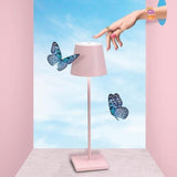 Waterproof LED table lamp with Alexa: minimalistic design and voice control