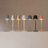 Waterproof LED table lamp with Alexa: minimalistic design and voice control