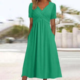 Women's A-Line Midi Dress