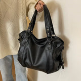 Large Soft Leather Tote Bag | Removable Shoulder Strap