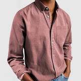 Men's 100% Cotton Shirt | Breathable | Vintage-Inspired