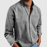 Men's 100% Cotton Shirt | Breathable | Vintage-Inspired