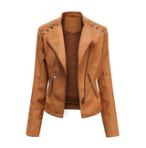 Women's Genuine Lambskin Leather Jacket | Concealed Zipper
