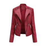 Women's Genuine Lambskin Leather Jacket | Concealed Zipper